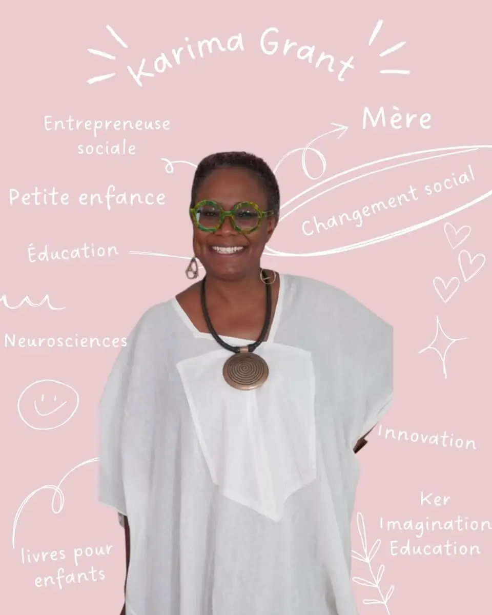 Podcast Ménopause - Avis d'expert - Karima Grant - Entrepreneuse sociale - Experte de la petite enfance, de l'éducation et des neurosciences